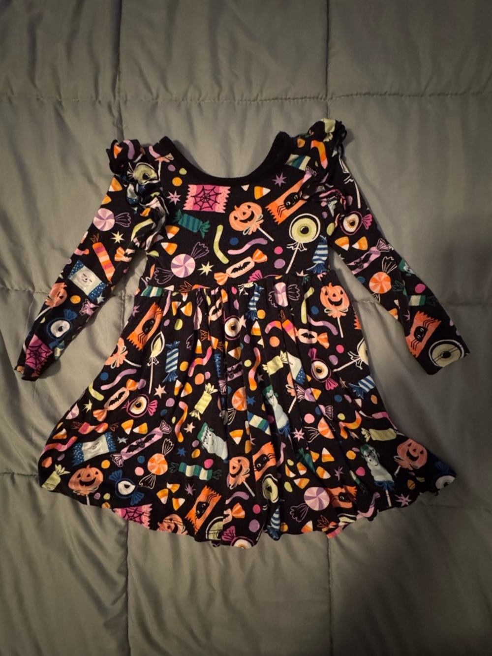 Little Sleepies Play Halloween Haul Flutter Twirl Dress 2T